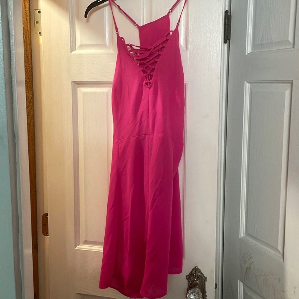 Sexy spaghetti strap dress